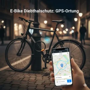 E-Bike Diebstahlschutz Tipps mit GPS-Ortung: Gestohlenes Rad via Smartphone-App verfolgen.
