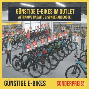 Günstige E-Bikes mit attraktiven Rabatten und Sonderangeboten – Teil der e bike outlet angebote.