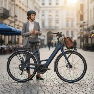 Elegantes E-City-Rad für Pendler im e bike marken test 2025.
