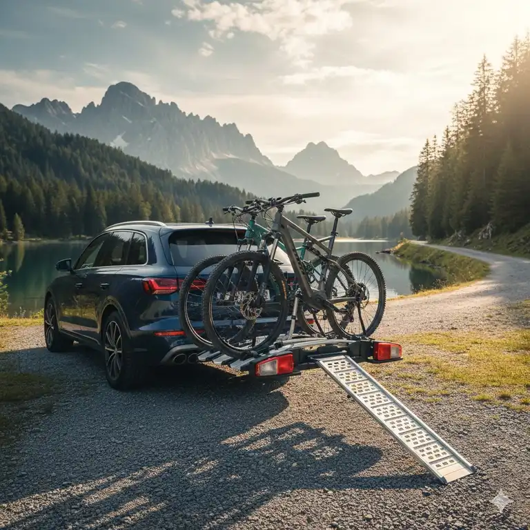 7 Beste Fahrradträger mit Rampe für Anhängerkupplung (Test 2026)