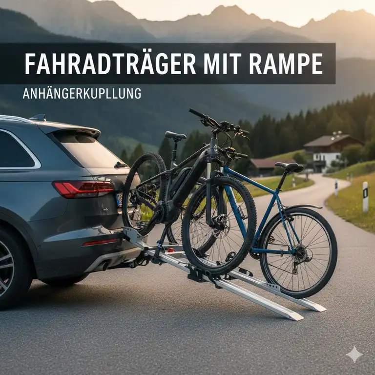7 Beste Fahrradträger mit Rampe für Anhängerkupplung: Testsieger 2026
