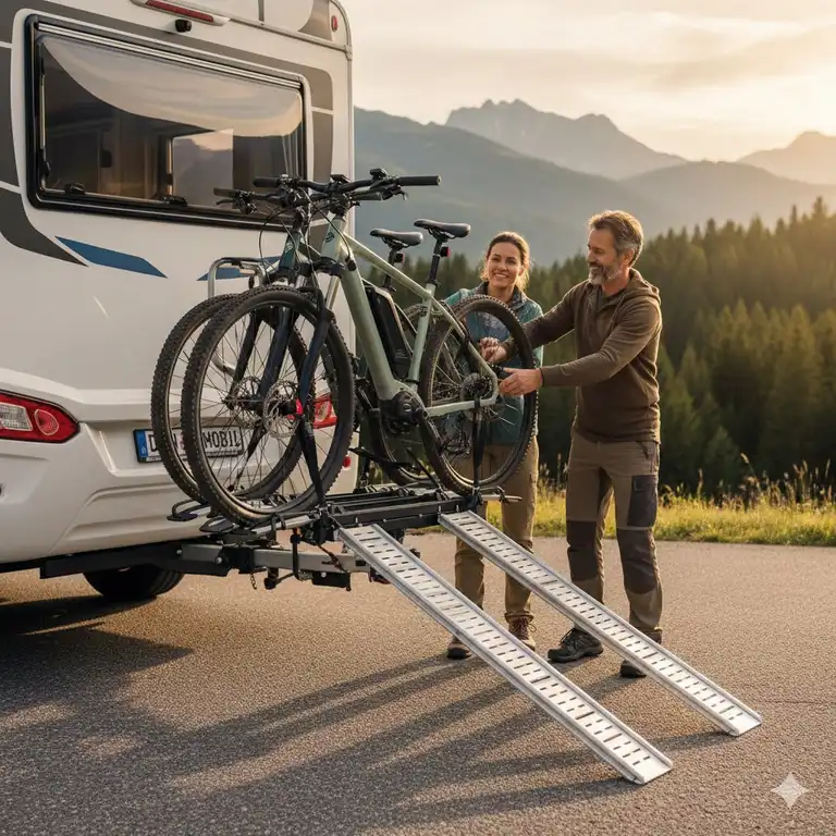 Fahrradträger mit Rampe für Wohnmobil Anhängerkupplung: Top 7 im Test 2026
