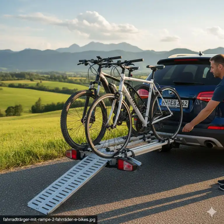 Fahrradträger mit Rampe für 2 Fahrräder: 7 Top-Modelle im Test 2026