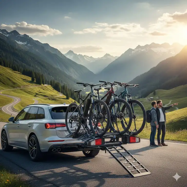 Fahrradträger mit Rampe für 4 Fahrräder: 7 Top-Modelle im Test 2026
