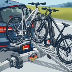Premium quality of the Fahrradträger mit Rampe Made in Germany